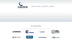 Desktop Screenshot of calemar.com.br